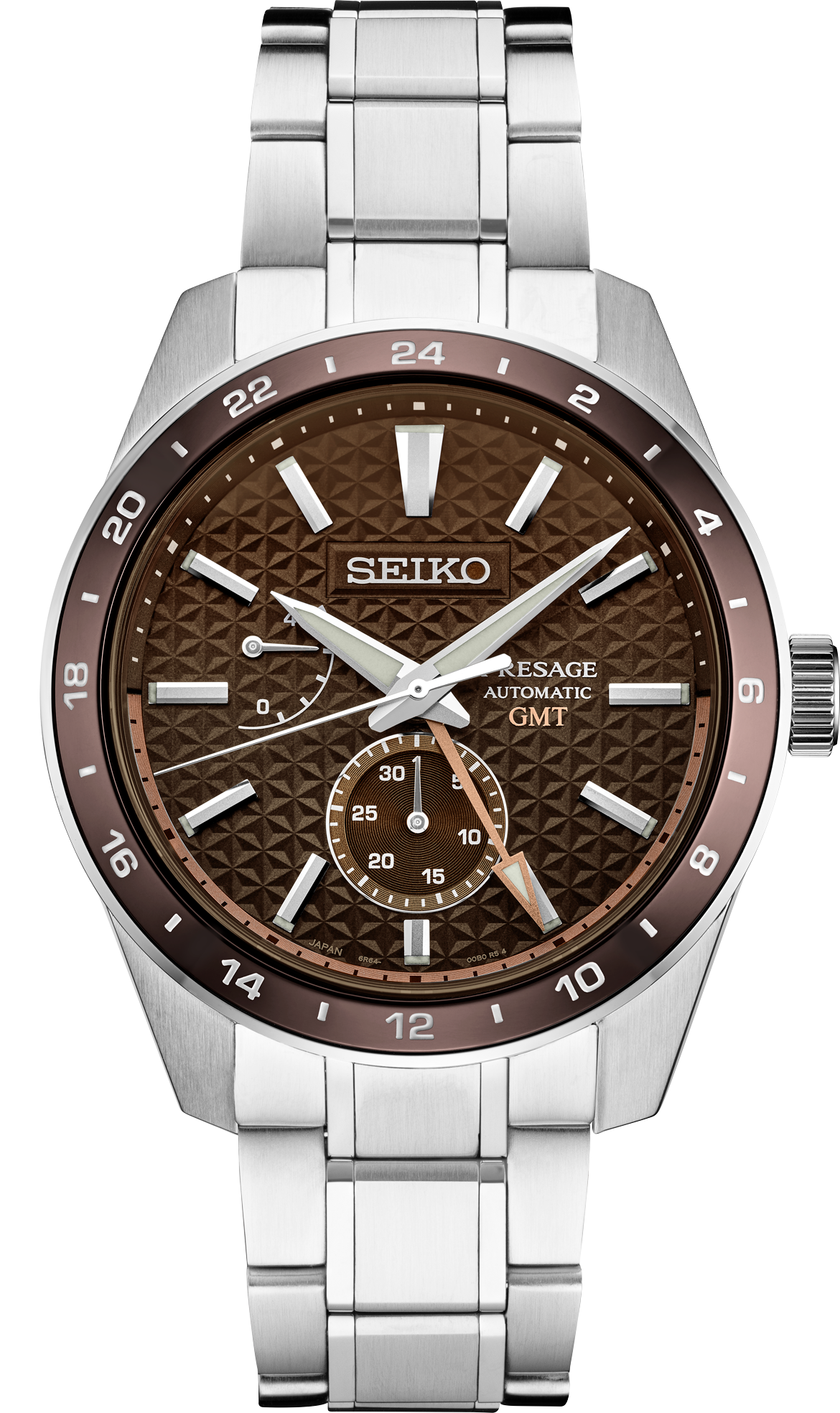 SEIKO PRESAGE SHARP-EDGED SERIES GMT SPB225