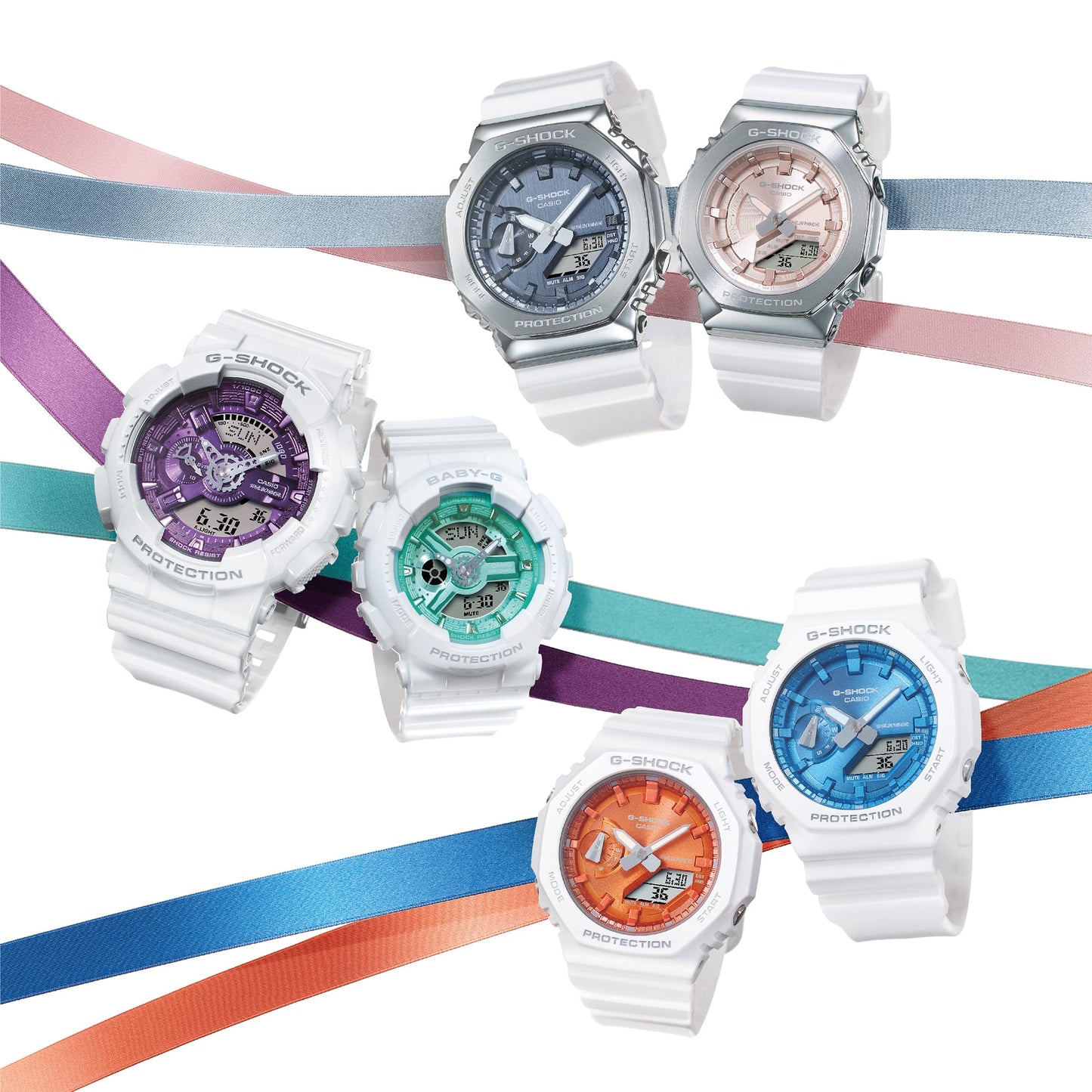 G-shock WOMEN
 GMAS2100WS7A