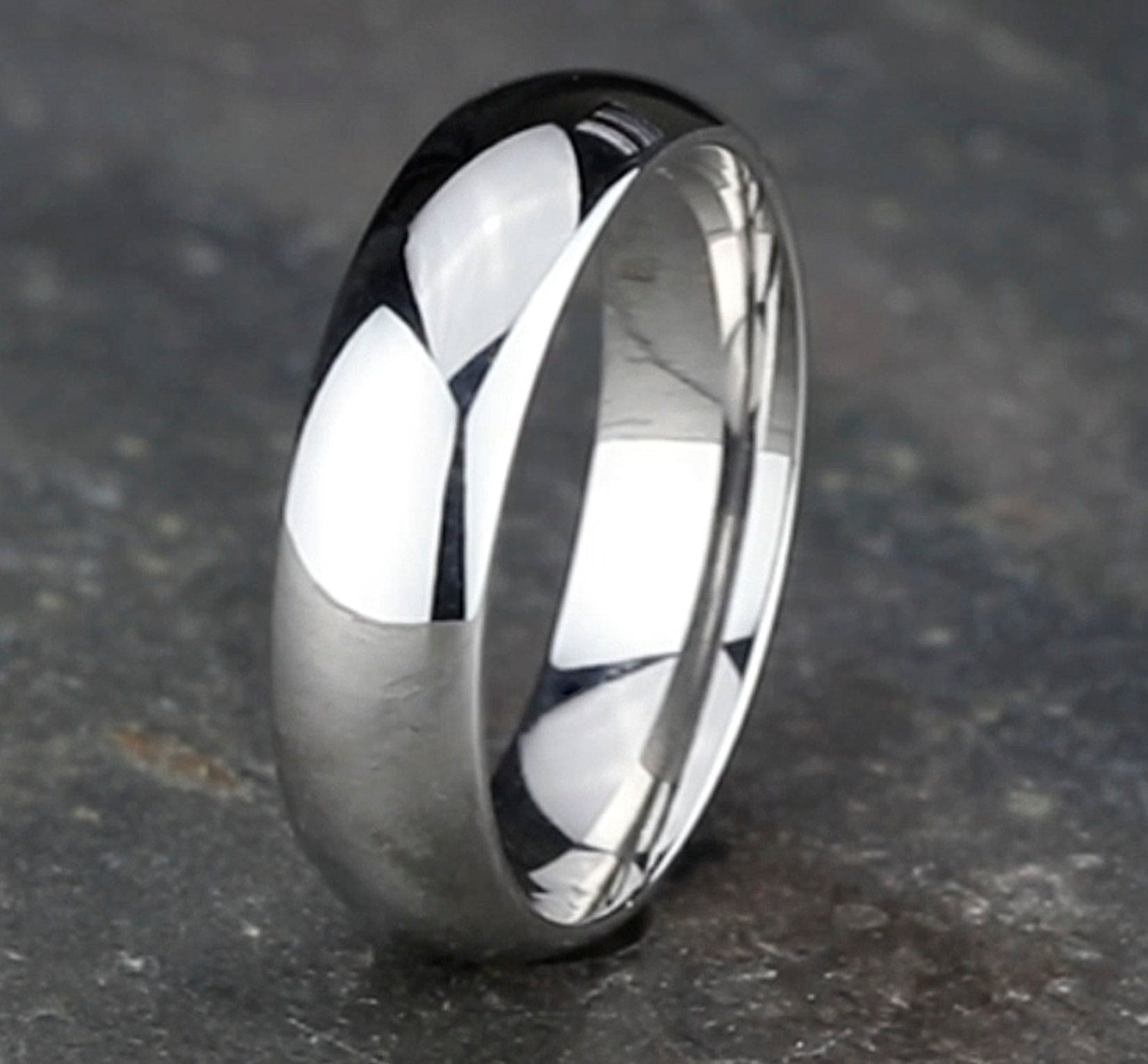 High Dome Comfort Fit - Dejaun Jewelers